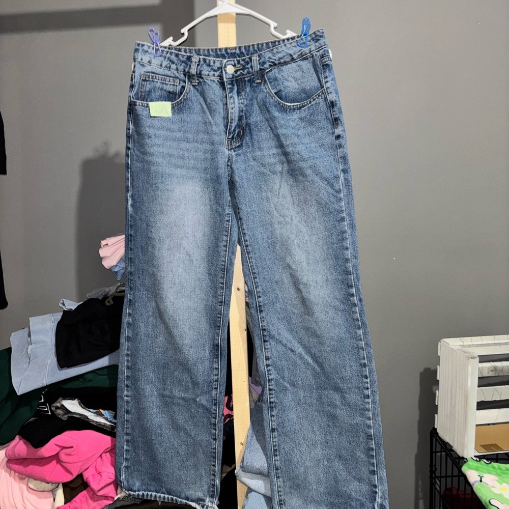 SHEIN Relaxed Fit Denim Jeans for Women